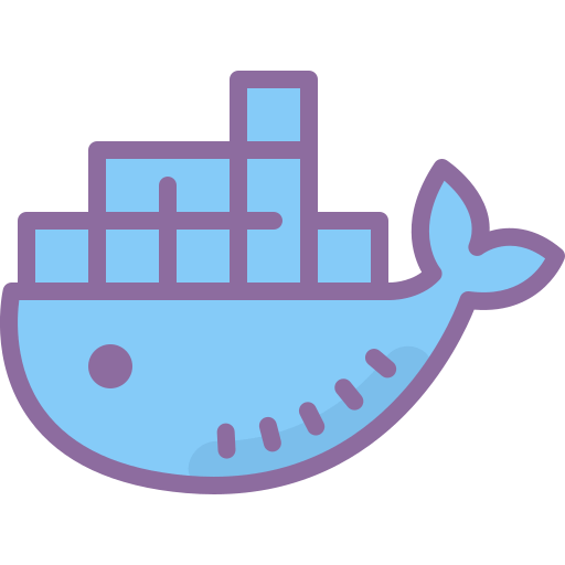 Docker logo épuré